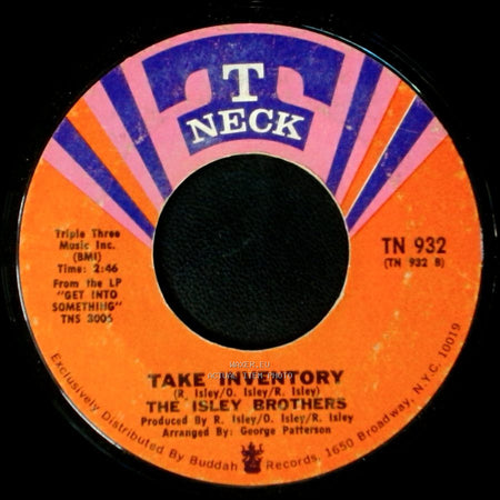The Isley Brothers - Take Inventory / Spill The Wine side A