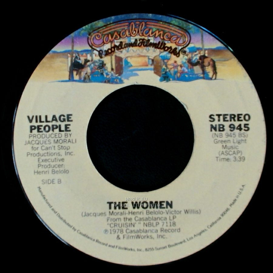Village People - Y.M.C.A. / The Women side B