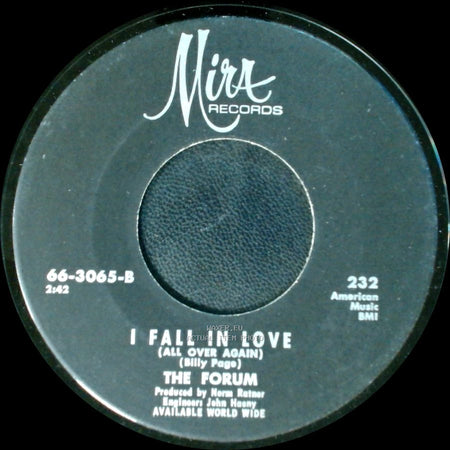 The Forum - I Fall In Love (All Over Again) / The River Is Wide side A