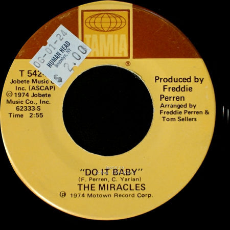 The Miracles - Do It Baby / I Wanna Be With You side A