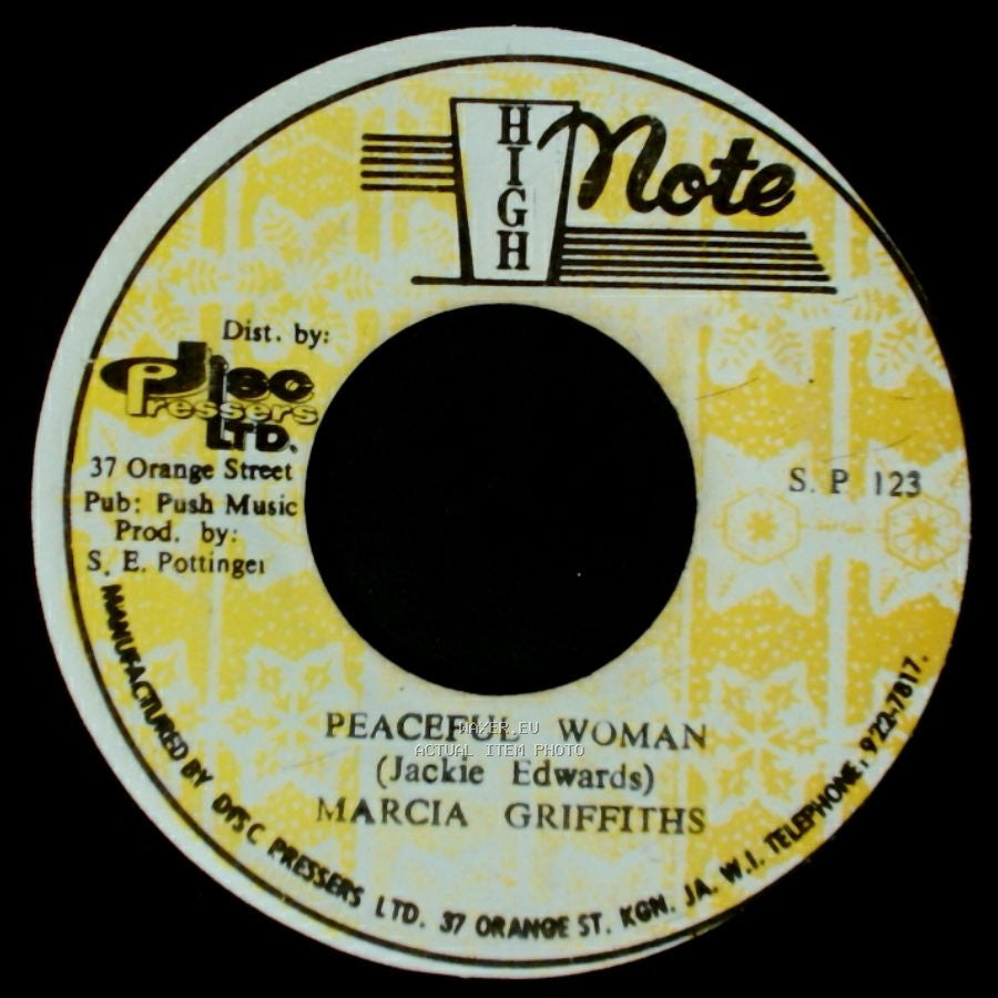 Marcia Griffiths - Peaceful Woman / Version side A