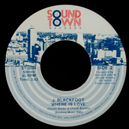 J. Blackfoot - Taxi / Where Is Love side B