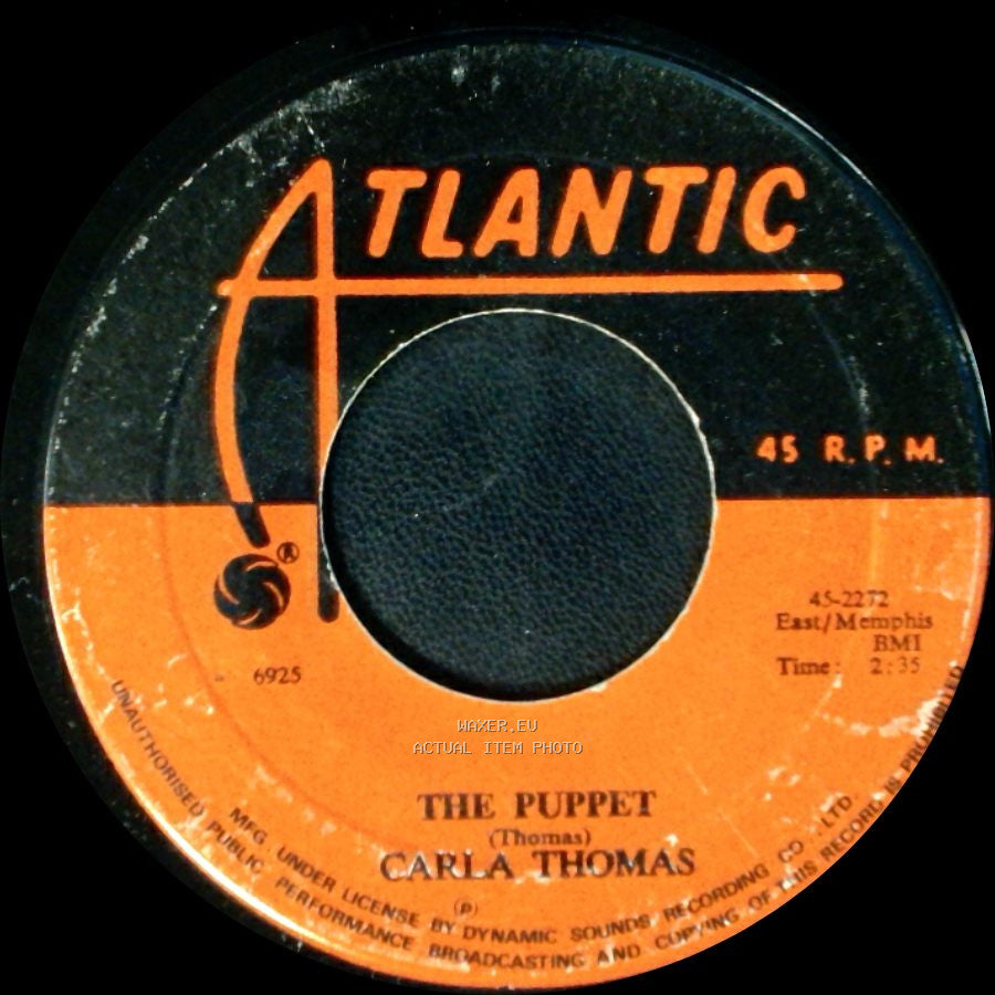 Carla Thomas - How Do You Quit (Someone You Love) / The Puppet side B