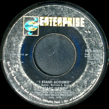 Isaac Hayes - I Stand Accused / I Just Don't Know What To Do With Myself side A