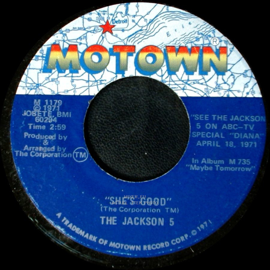 The Jackson 5 - Never Can Say Goodbye / She's Good side B