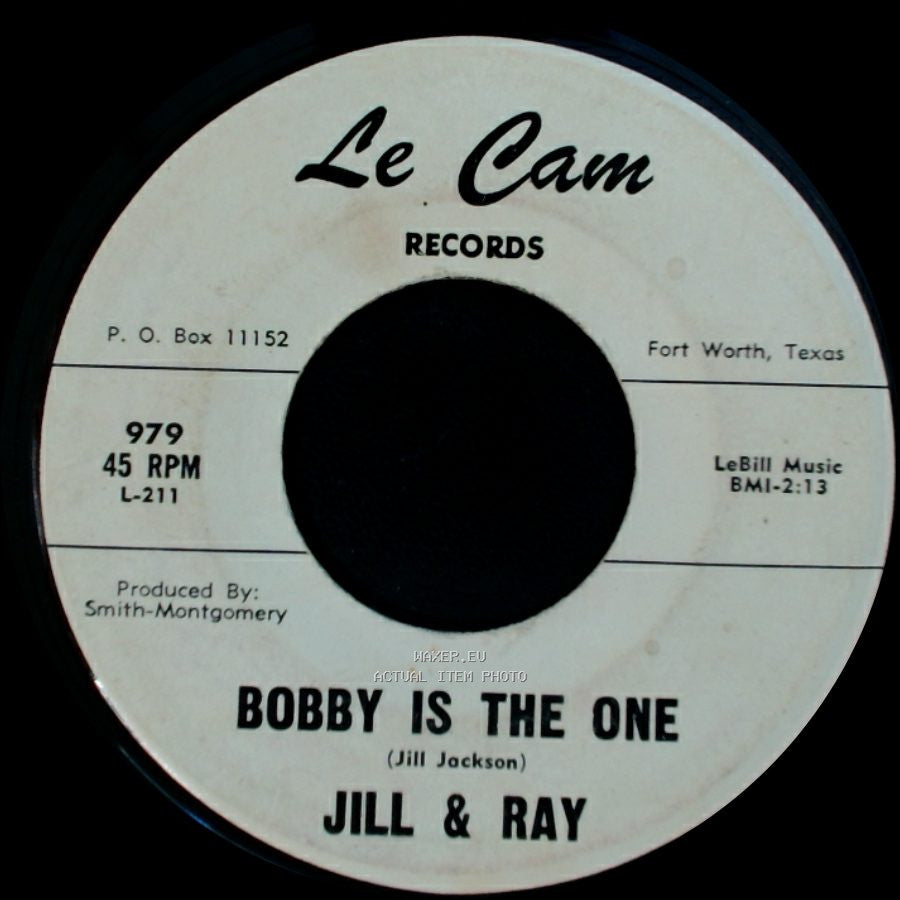 Jill & Ray - Hey Paula / Bobby Is The One side B