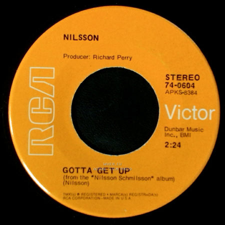 Nilsson - Gotta Get Up / Without You side A