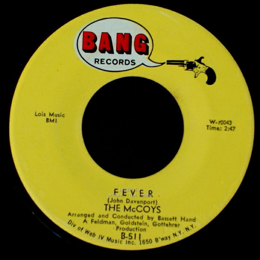 The Mccoys - Fever / Sorrow side A