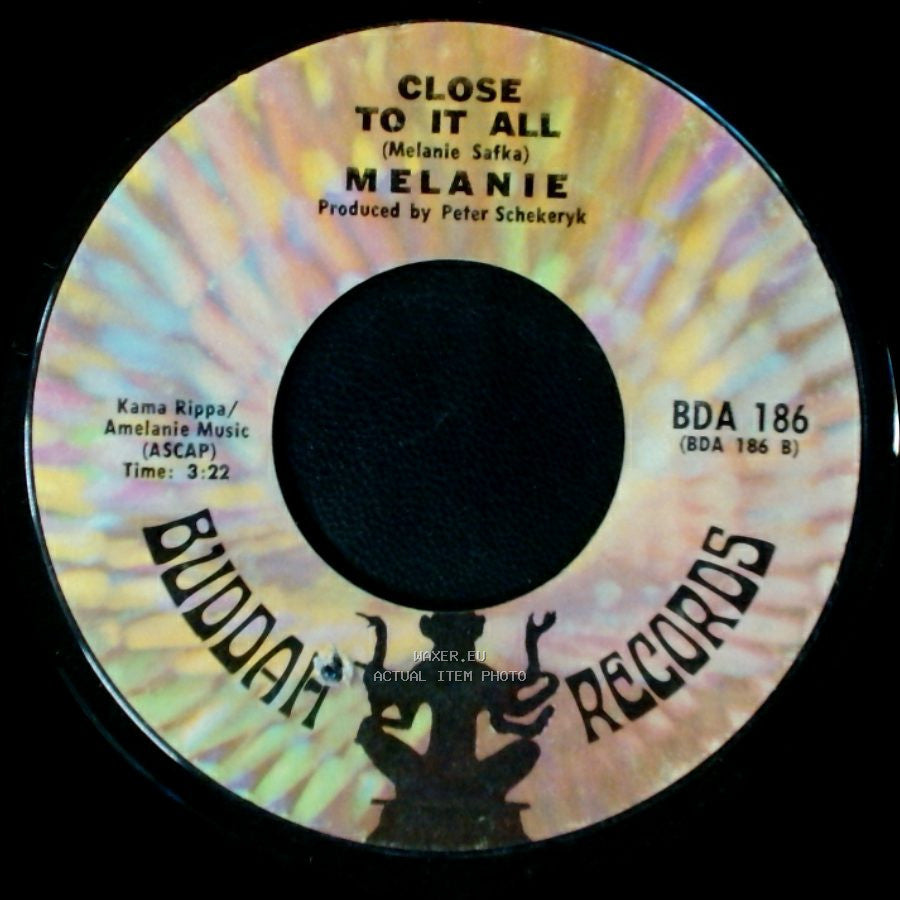 Melanie - Peace Will Come (According To Plan) / Close To It All side B