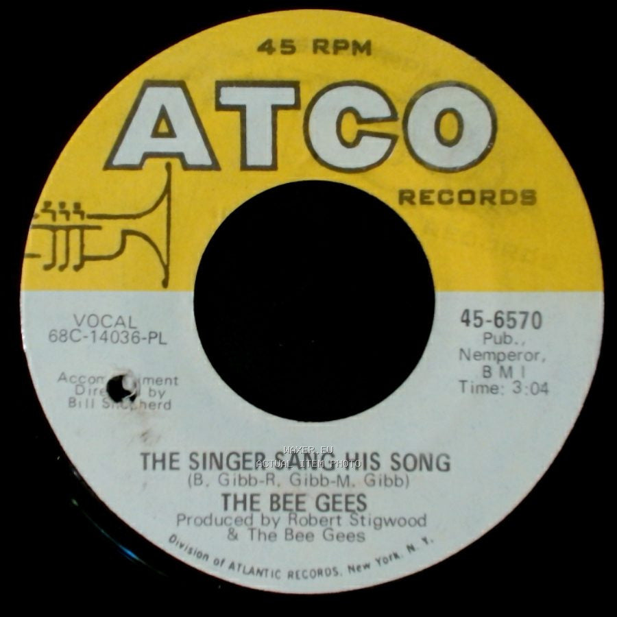 The Bee Gees - The Singer Sang His Song / Jumbo side A