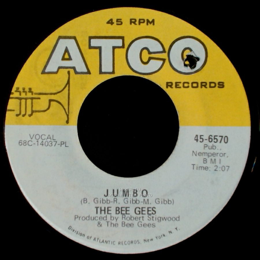 The Bee Gees - The Singer Sang His Song / Jumbo side B