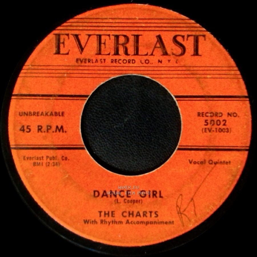 The Charts - Dance Girl / Why Do You Cry side A