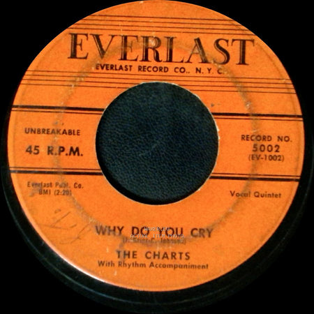 The Charts - Dance Girl / Why Do You Cry side B