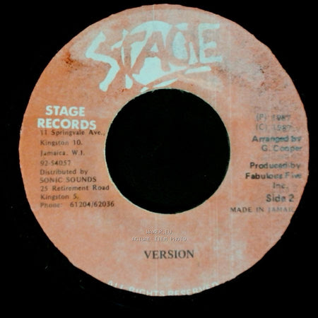 Fabulous Five Inc. - Jamaican Woman / Version side B
