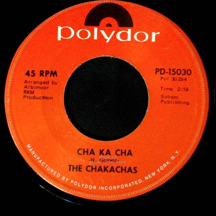 The Chakachas - Jungle Fever / Cha Ka Cha side B