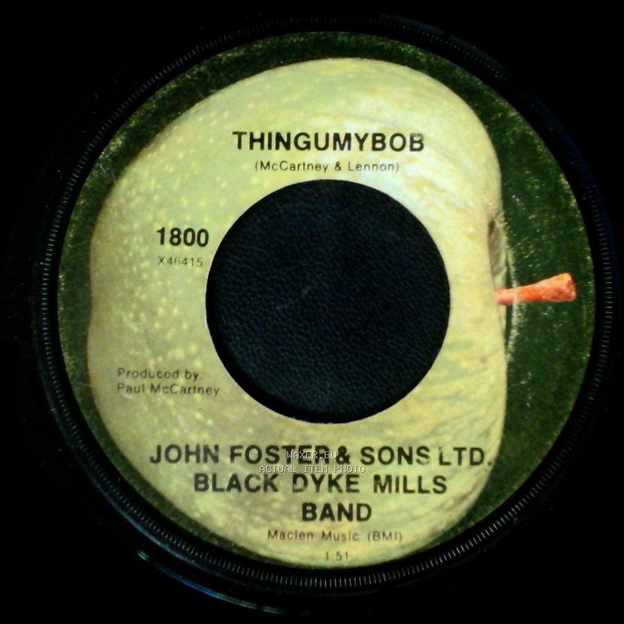 John Foster & Sons Ltd. Black Dyke Mills Band - Yellow Submarine / Thingumybob side B