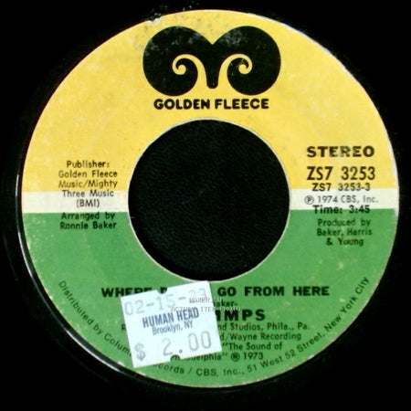 Trammps / Pimps - Shout / Where Do I Go From Here side B