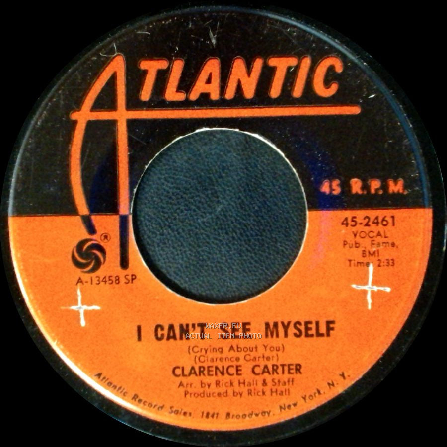 Clarence Carter - Looking For A Fox / I Can't See Myself (Crying About You) side B