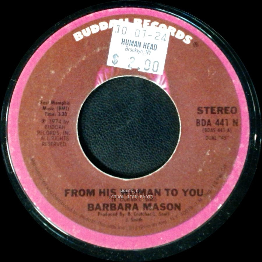 Barbara Mason - From His Woman To You / When You Wake Up In Georgia side A