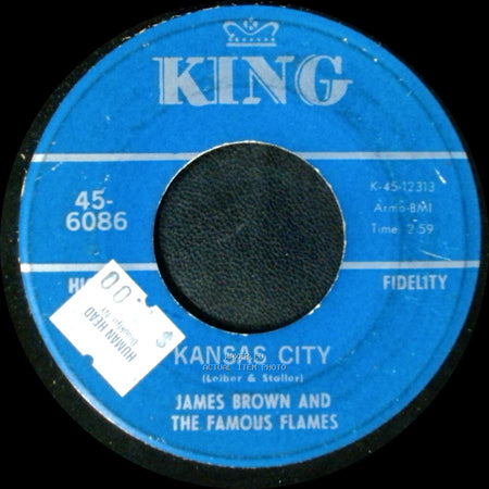 James Brown And The Famous Flames - Kansas City / Stone Fox side A