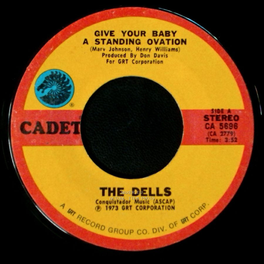 The Dells - Give Your Baby A Standing Ovation / Closer side A