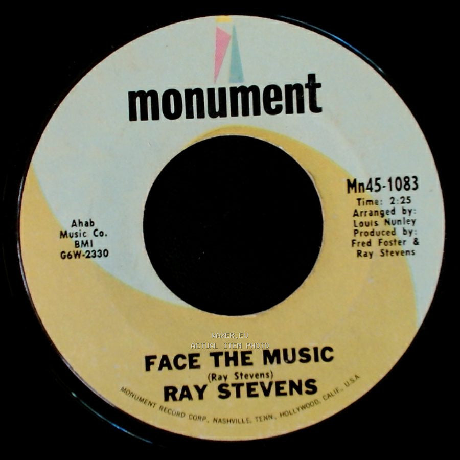 Ray Stevens - Mr. Businessman / Face The Music side B