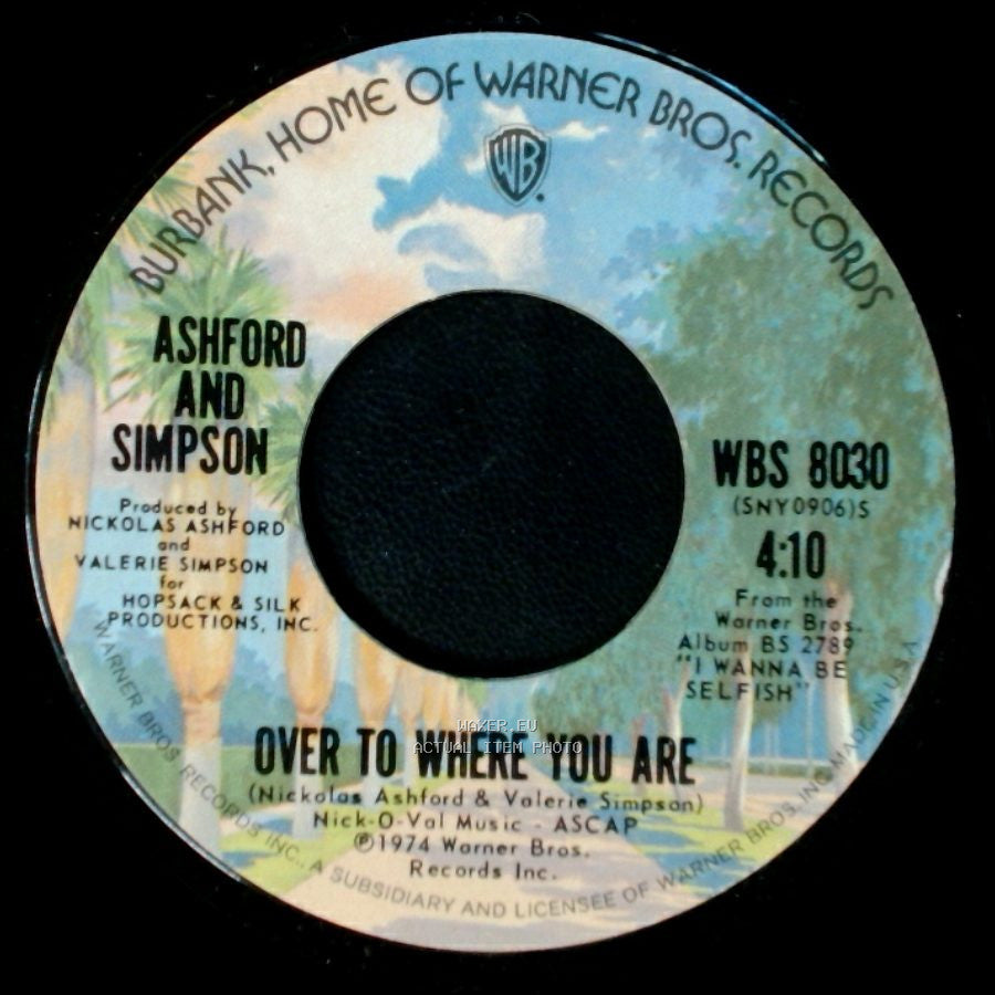Ashford And Simpson - Everybody's Got To Give It Up / Over To Where You Are side B