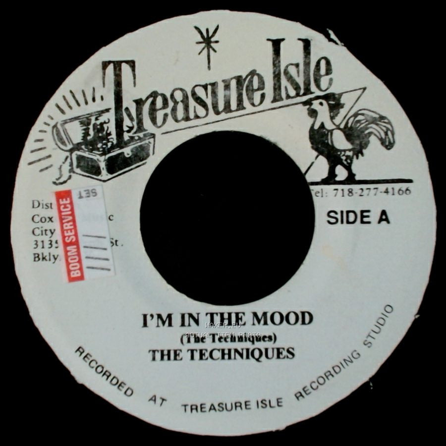 The Techniques / Tommy Mccook & Supersonics - I'm In The Mood / Red Ash side A
