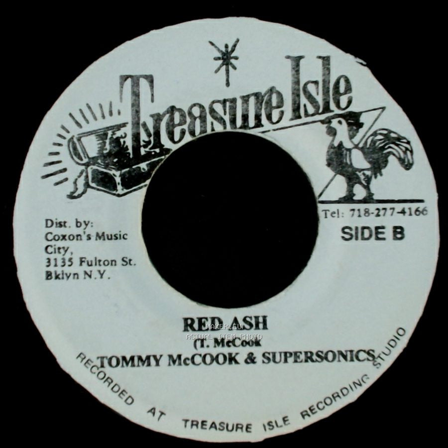 The Techniques / Tommy Mccook & Supersonics - I'm In The Mood / Red Ash side B