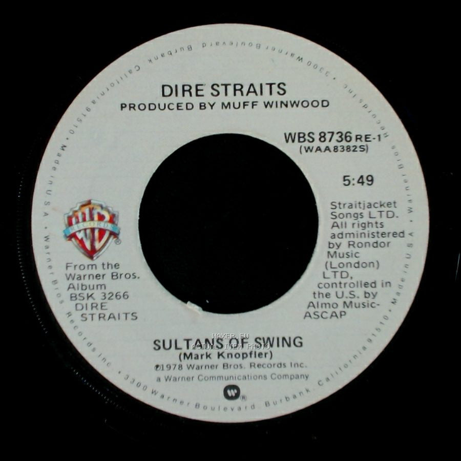 Dire Straits - Sultans Of Swing / Southbound Again side A
