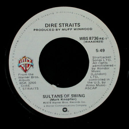 Dire Straits - Sultans Of Swing / Southbound Again side A