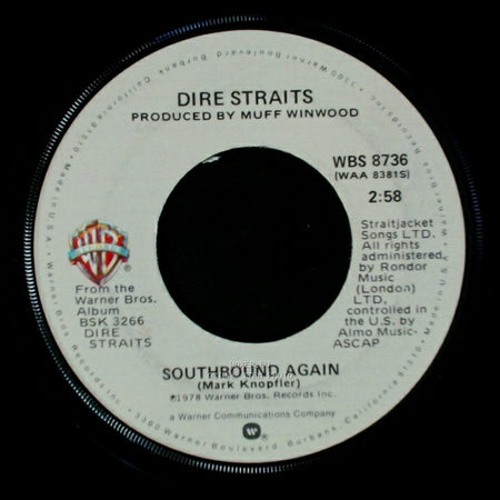 Dire Straits - Sultans Of Swing / Southbound Again side B