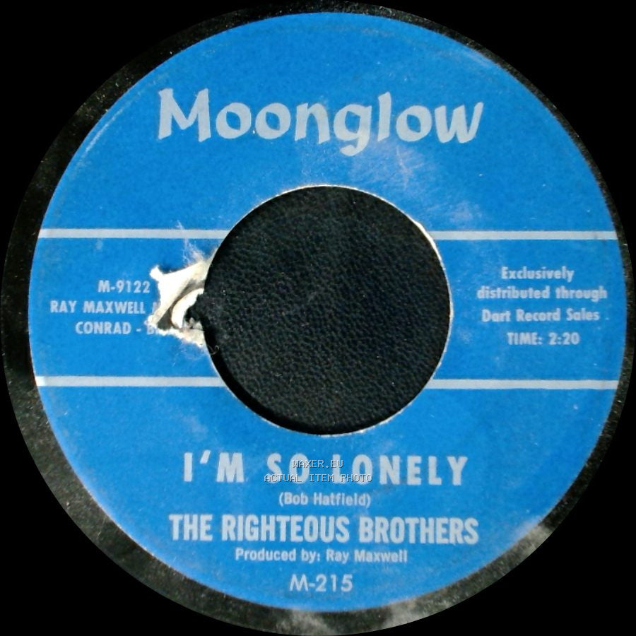 The Righteous Brothers - I'm So Lonely / Little Latin Lupe Lu side A