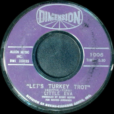 Little Eva - Down Home / Let's Turkey Trot side B