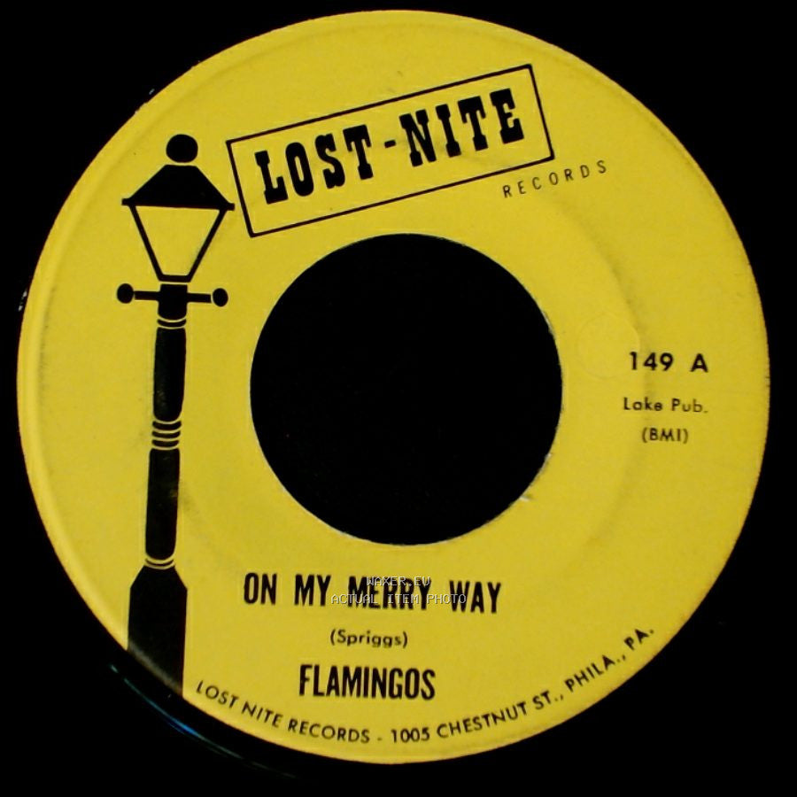 Flamingos - On My Merry Way / Dream Of A Lifetime side A