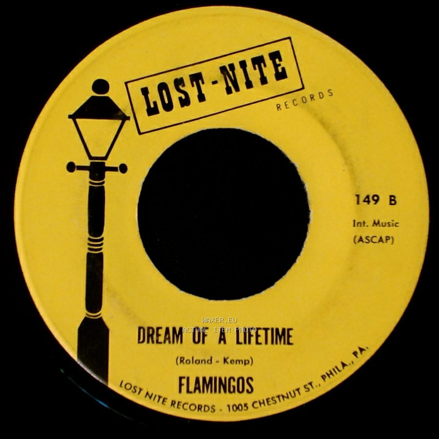 Flamingos - On My Merry Way / Dream Of A Lifetime side B