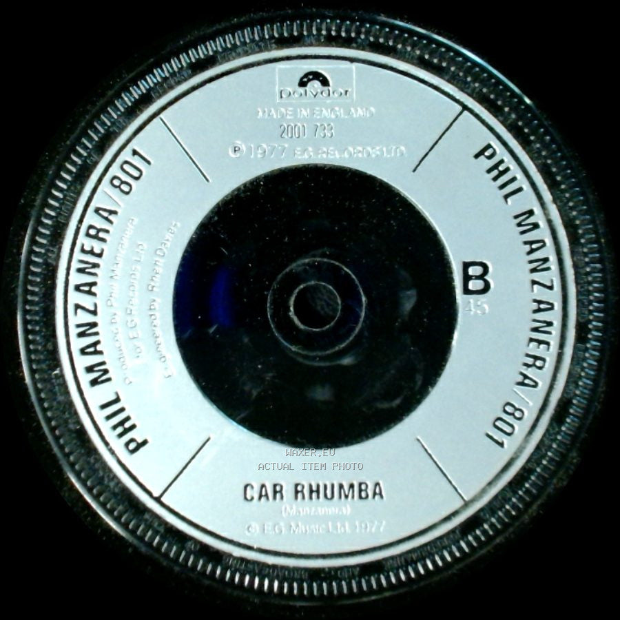 Phil Manzanera - Flight 19 / Car Rhumba side B