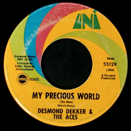 Desmond Dekker & The Aces - My Precious World / My Precious World side A