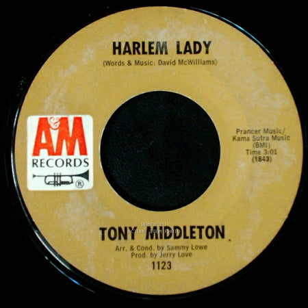 Tony Middleton - Harlem Lady / Sounds Of Goodbye side A