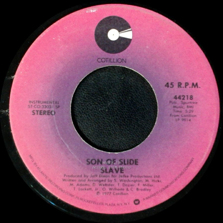 Slave - Slide / Son Of Slide side B
