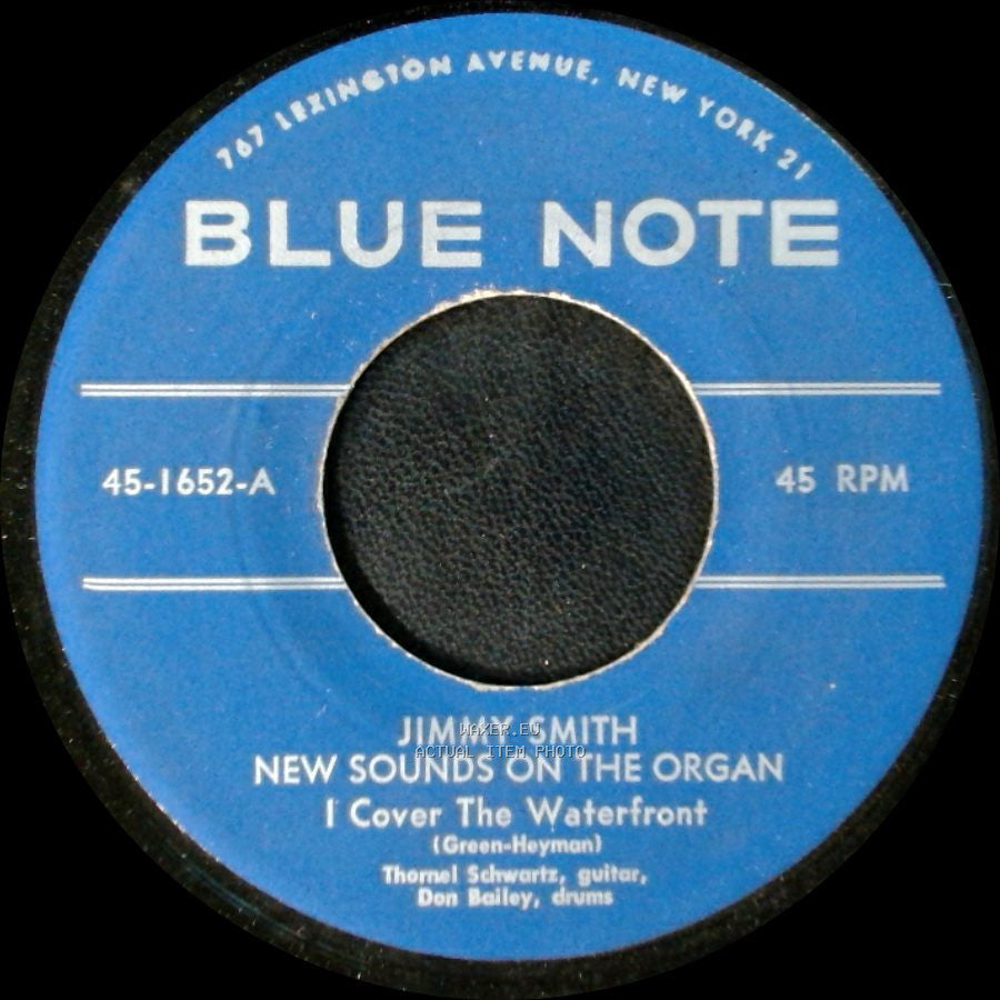 Jimmy Smith - I Cover The Waterfront / New Sounds On The Organ / I Can't Give You Anything But Love side A