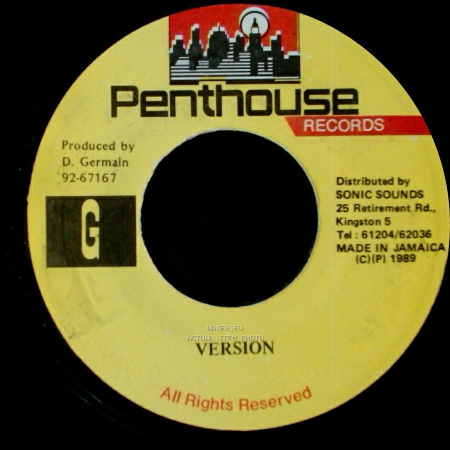 Chaka Demus - Chacka On The Move / Version side B