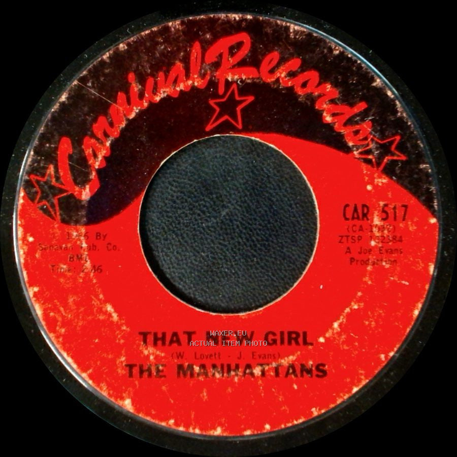 The Manhattans - Can I / That New Girl side B