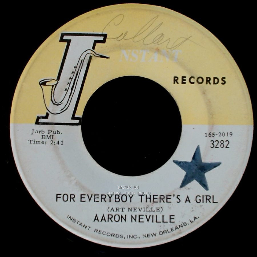 Aaron Neville - I've Done It Again / For Everyboy There's A Girl side B