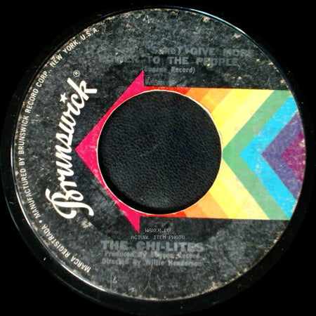 The Chi-Lites - Troubles A Commin / Unknown Title B side B