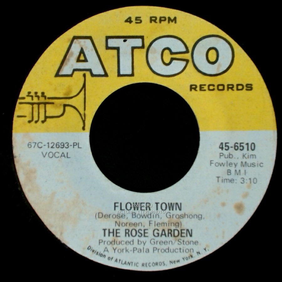 The Rose Garden - Flower Town / Next Plane To London side A