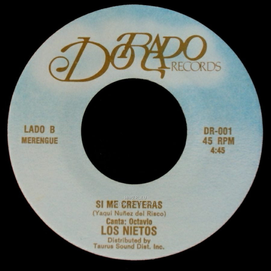 Los Nietos - La Doncella / Si Me Creyeras side B