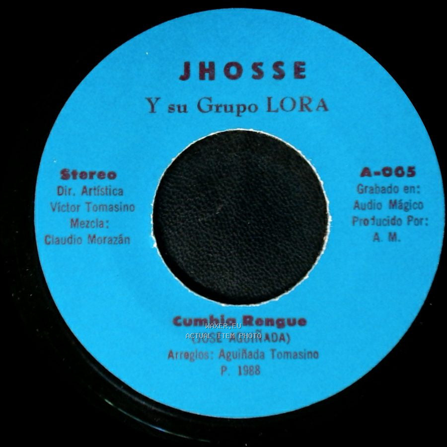 Jhosse Y Su Grupo Lora - Cumbia Rongue / Cumbia Rongue side B