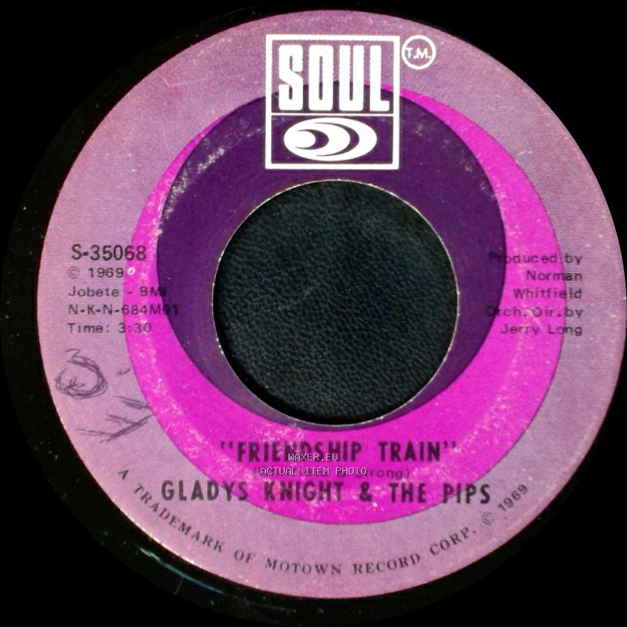 Gladys Knight & The Pips - Friendship Train / Cloud Nine side A