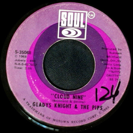 Gladys Knight & The Pips - Friendship Train / Cloud Nine side B